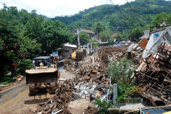 INDONESIA-FLOOD-LANDSLIDE